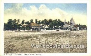 Cartagena Rafael Nunez Square Cartagena Columbia Postcard