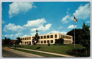 Madison Wisconsin~Filene House Street View~CUNA HQ~Fagan Chrome Postcard