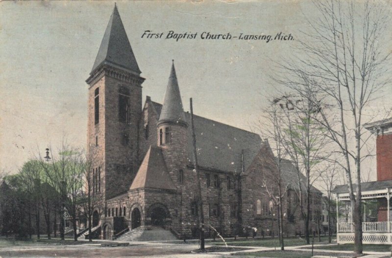 LANSING , Michigan, 1907 ;First Baptist Church