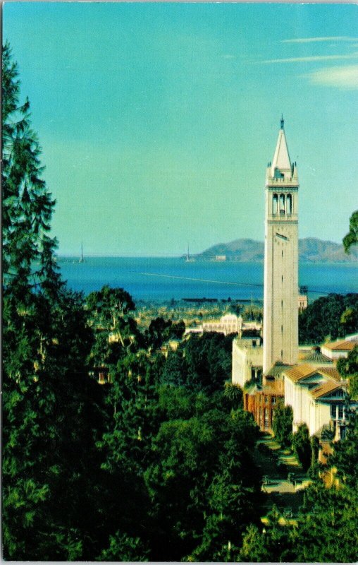 University California San Francisco CA Postcard VTG UNP Mirro Vintage Unused