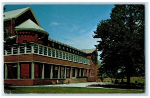 1965 St. Joseph's Hall, Immaculate Conception Abbey & Seminary MO Postcard