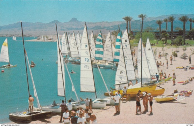 Lake Havascu City , Arizona , 1984 ; Catamarans