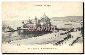 Nice - the Jetee Promenade - Old Postcard