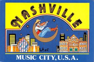 Nashville Music City USA Unused 