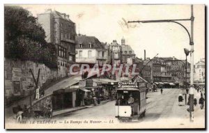 Old Postcard Le Treport The ramp pierhead