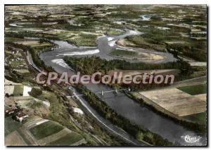 Postcard Modern Tarn et Garonne Gonfluent Tara and near Garonne Moissac (T an...