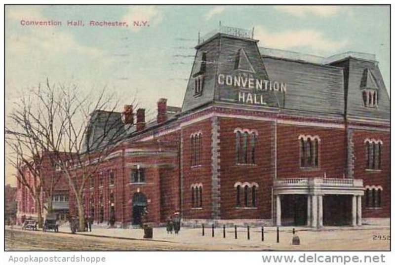 New York Rochester Convention Hall 1913