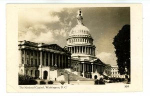 DC - Washington. US Capitol ca 1930's RPPC