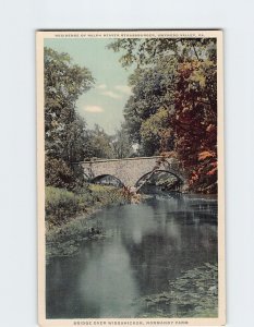 Postcard Bridge Over Wissahickon, Normandy Farm, Gwynedd Valley, Pennsylvania