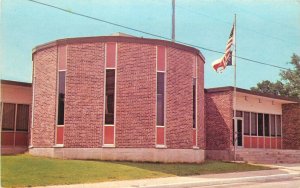 Postcard Texas Palestine Central Police Station occupation 23-10715