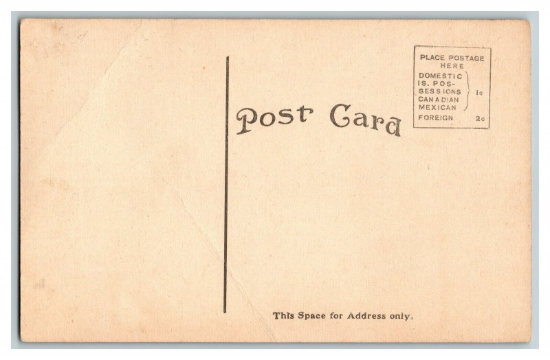 Postcard High School Beloit Kans. Kansas Vintage Standard View Card 