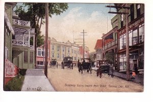 Broadway Looking Towards Main Street, Saranac Lake New York