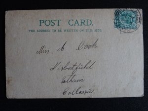 Scotland Fife Collessie MELVILLE HOUSE Artist D. Small c1903 UB Postcard