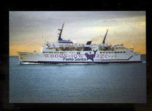 FE2779 - Portuguese Ferry - Lobo Marinho , built 1968 ex Christian IV - postcard