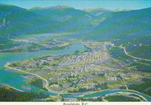 Canada British Columbia Revelstoke Aerial View