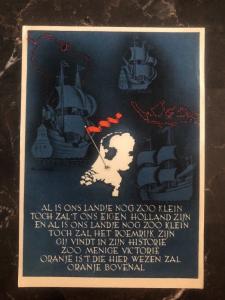 Mint Netherlands WW 2 Picture Patriotic Postcard Even If Our Country Is Small...