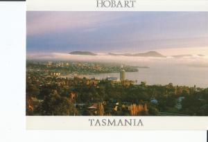 Postal 016935: HOBART AUSTRALIA - Tasmania view from Mt. Nelson