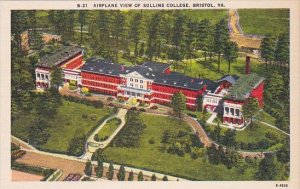 Airplane View Of Sullins College Bristol Virginia