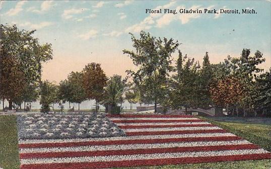 Floral Flag Gladwin Park Detrit Michigan