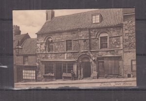 GREAT BRITAIN, LINCOLN, JEWS HOUSE, c1910 ppc., unused.