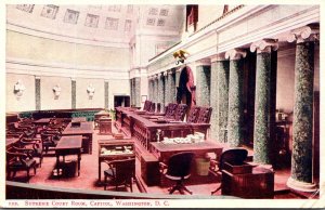 Washington D C Capitol Supreme Court Room