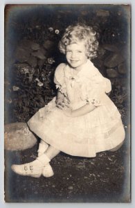 RPPC Upper Milford PA Heist Family Adorable Little Girl Real Photo Postcard Q21