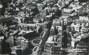 Postcard Romania Bucuresti Piata Universitatii aspect aerian 