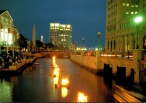 Rhode Island Providence Waterfire