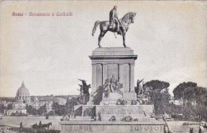 Italy Roma Rome Monumento a Garibaldi