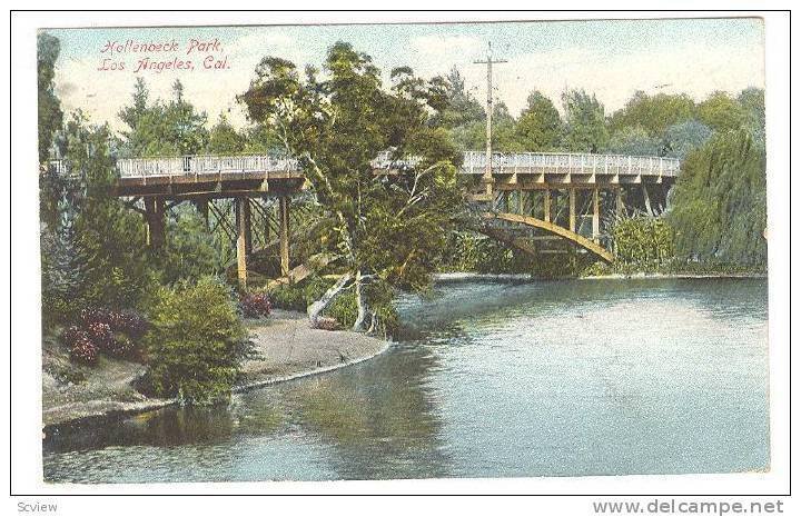 Scenic view, Hollenbeck Park, Los Angeles,California,PU-1910