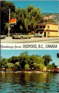 Canada British Columbia Greetings From Osoyoos Split View