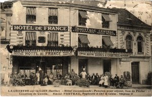 CPA La Chartre-sur-le-Loir - Hotel recommandé (112498)