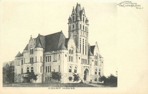 Postcard C-1905 Oklahoma City Court House undivided 23-12584