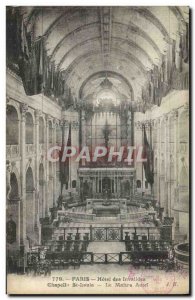 Old Postcard Paris Hotel Des Invalides Chapel St louis The high altar