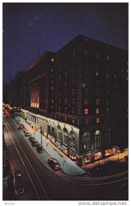 Night View,  Sheraton,  Mt. Royal Hotel,  Montreal,  Quebec,  Canada,  40-60s