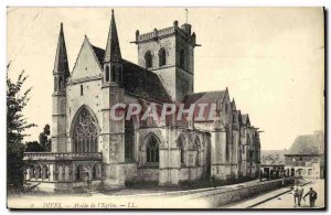 Old Postcard Dives Apse of the Church