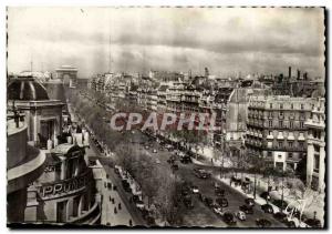 Paris Modern Postcard Champs Elysees