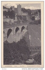 Rham - Nordlinie, Schwimmanstalt Im Grund Luxembourg, 1900-1910s
