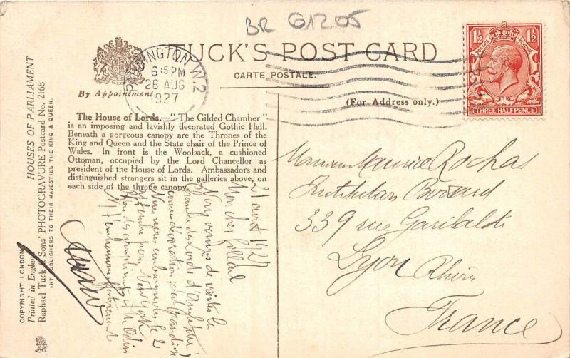 BR61205 the house of lords london    uk