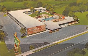 Tuscaloosa Alabama 1960s Postcard Holiday Inn Motel