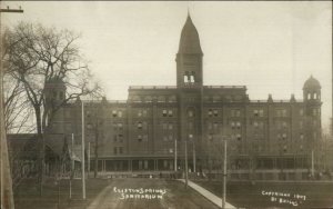 Clifton Springs NY Sanitarium 1907 BRIGGS Real Photo Postcard