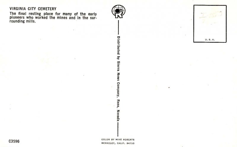 NV - Virginia City. The Cemetery