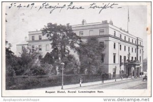 England Royal Leamington Spa The Regent Hotel 1909