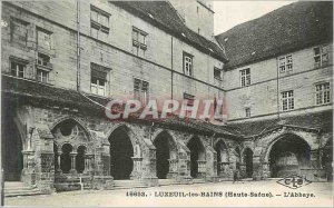 Old Postcard Luxeuil les Bains Haute Saone L Abbaye