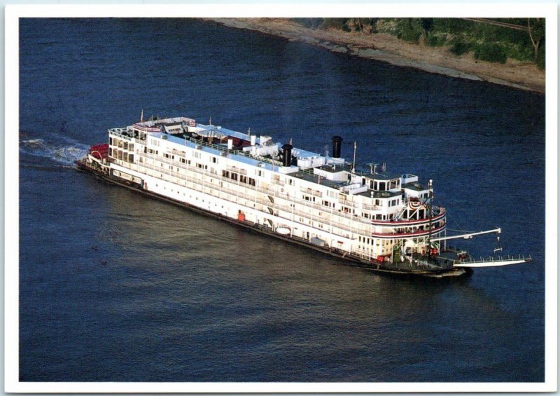 Postcard - The Magnificent Mississippi Queen Steamboat