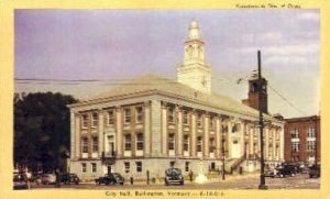 City Hall - Burlington, Vermont VT  