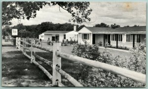 Yankee Traveler Motel Plymouth Massachusetts MA UNP Chrome Postcard C14