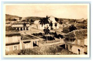 Early Alto DE La Cuidad Trinidad Cuba Real Photo RPPC Postcard (A9)