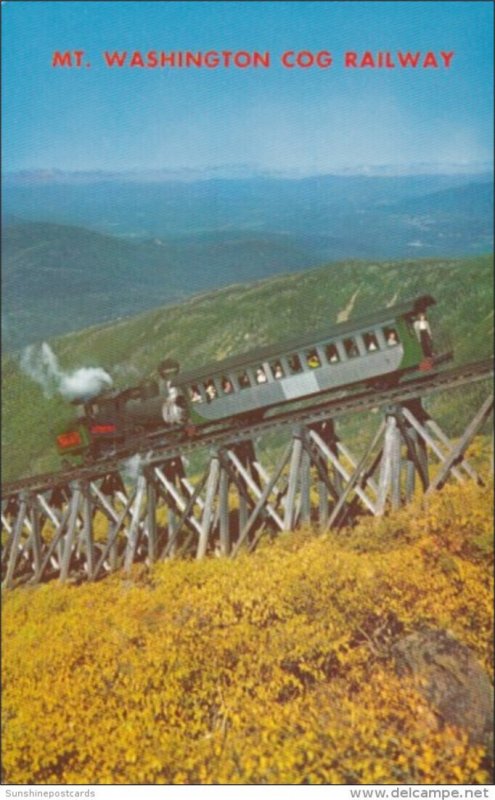 Mount Washington Cog Railway White Mountains New Hampshire