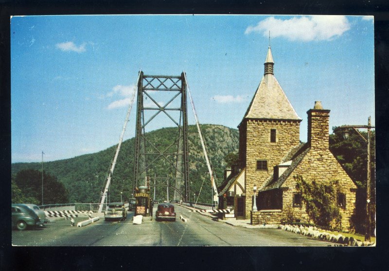 Bear Mountain, New York/NY Postcard, The Toll Gate Near Bear Mountain Bridge